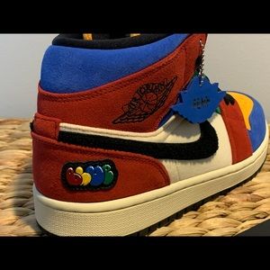 Jordan 1 Retro Mid ’Blue The Great’ Fearless